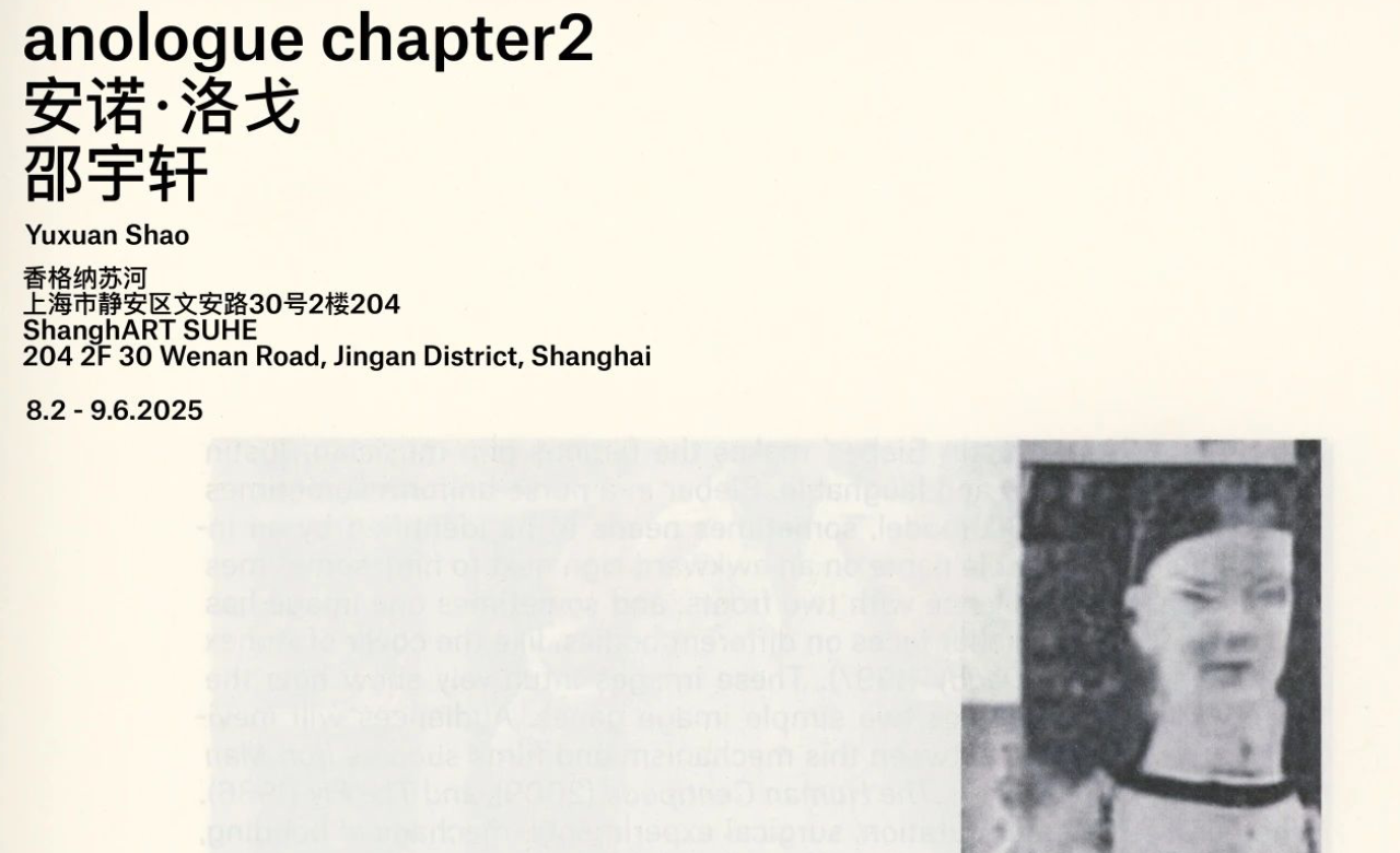 邵宇轩个展“安诺·洛戈 chapter2” 